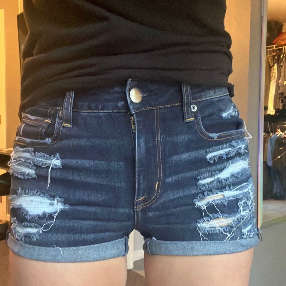 NWOT American Eagle high waisted stretch shorts